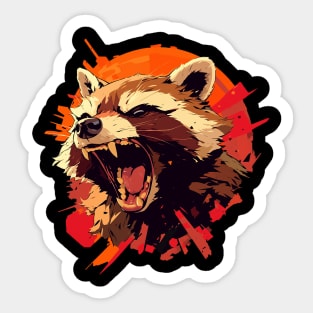 raccoon Sticker